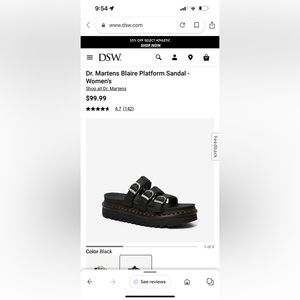 Doc Martens Blair Platform Sandal- Make an offer..:)